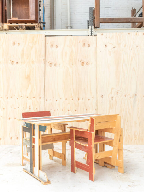 Eenmaatlat pop-up sloophouten set